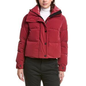 Post Card Womens  Down Puffer Jacket, Red